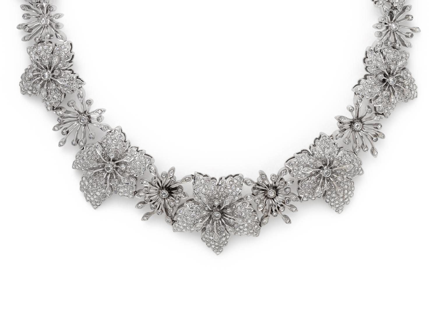 DIAMOND FLOWER SET