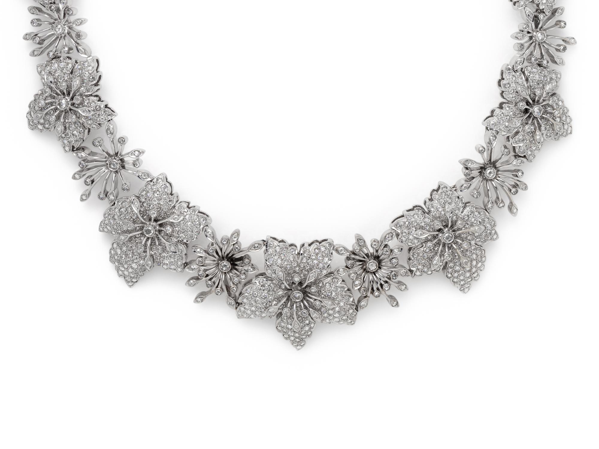 DIAMOND FLOWER SET