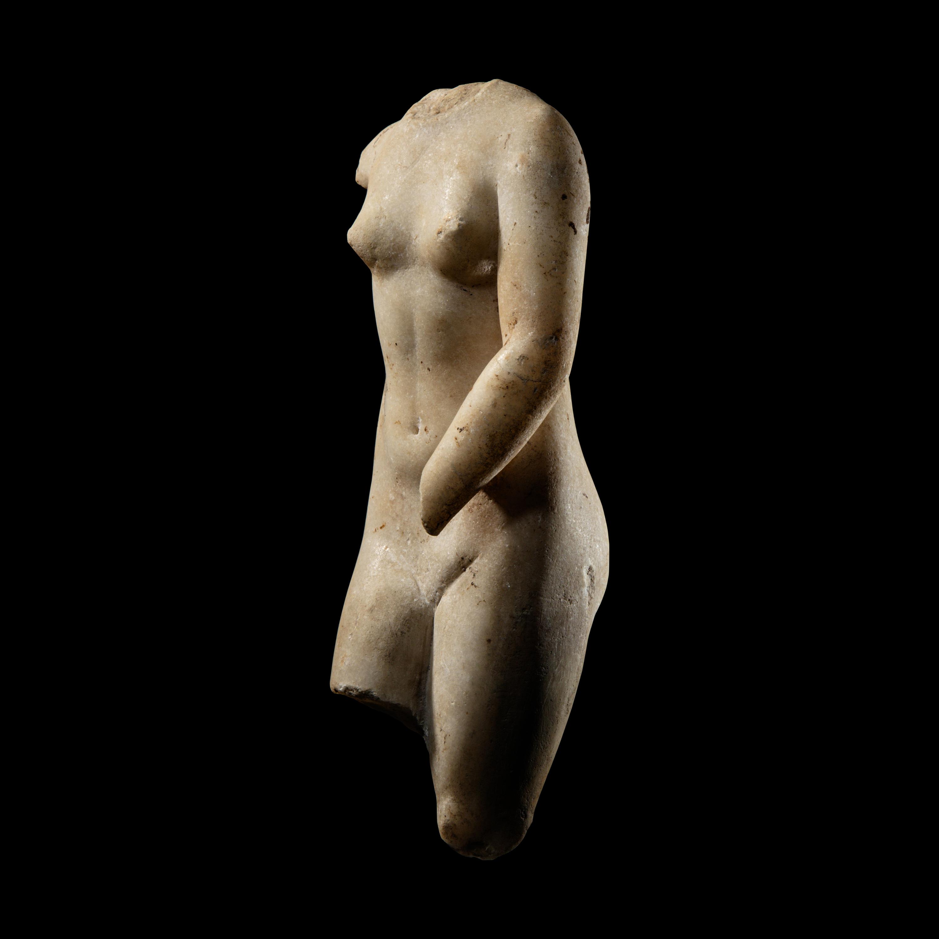 A Roman Marble Torso of Venus