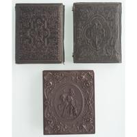 Three Quarter Plate Tintypes of Armed Civil War Soldiers