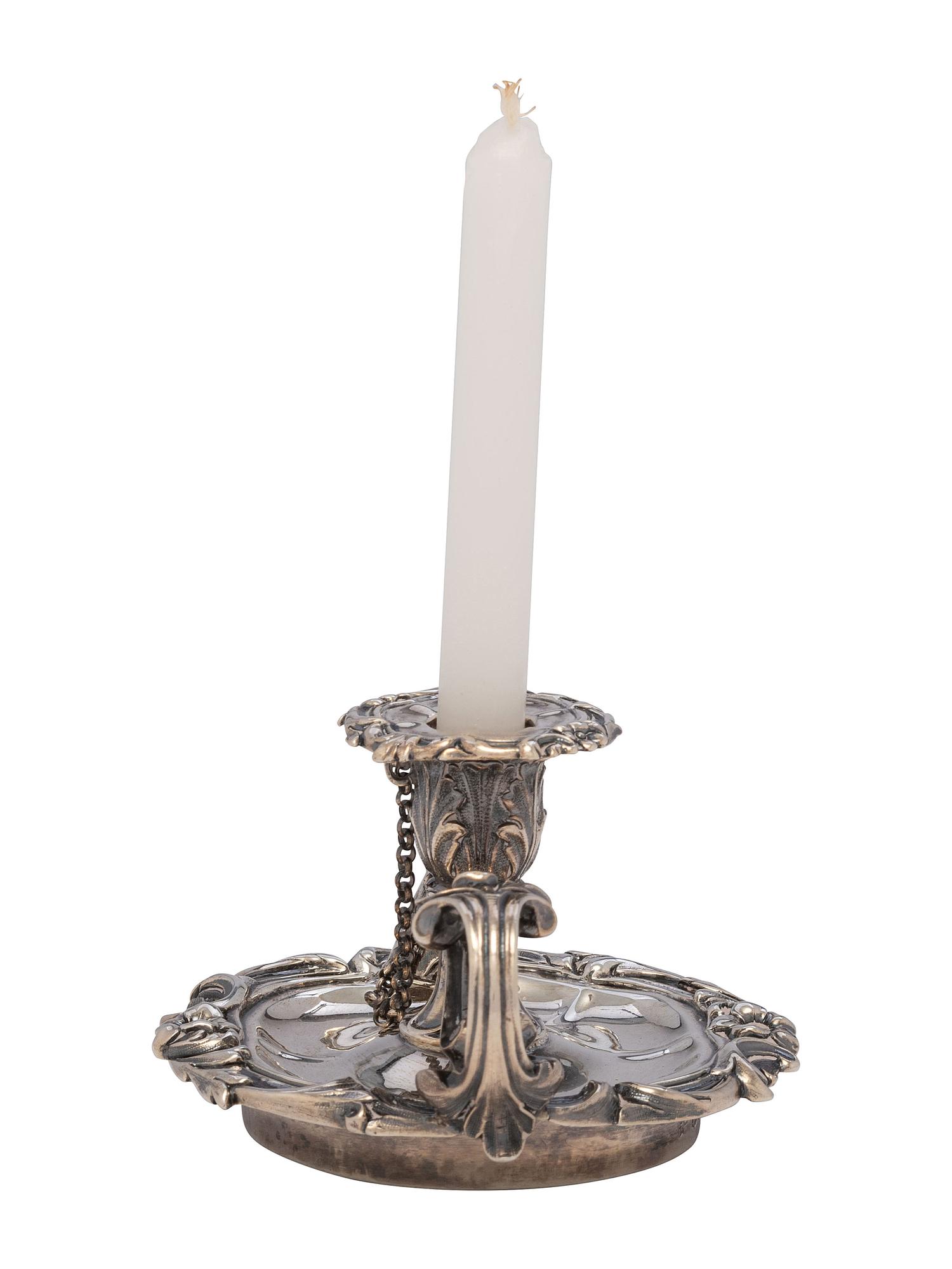 A William IV Silver Chamber Stick