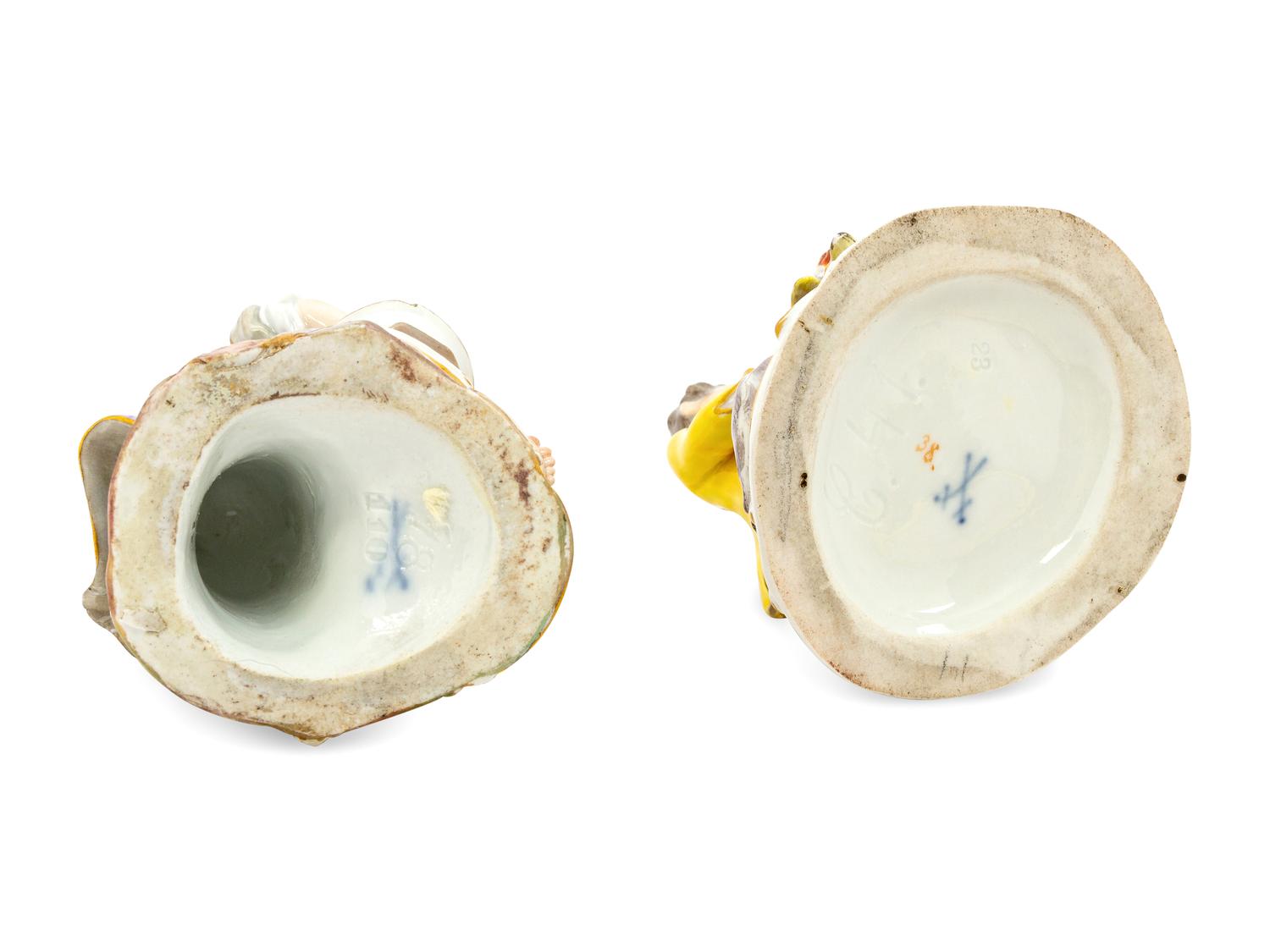A Meissen Porcelain Group of Boys
