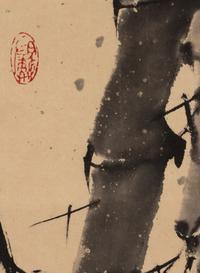 Three Chinese Hanging Scrolls