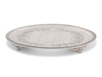 An American Silver Presentation Tray