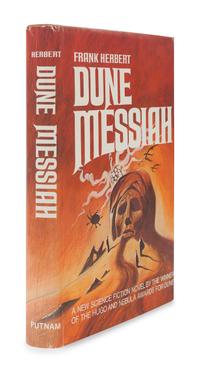 HERBERT, Frank (1920-1986). Dune Messiah . New York: G. P. Putnam’s Sons, 1969.