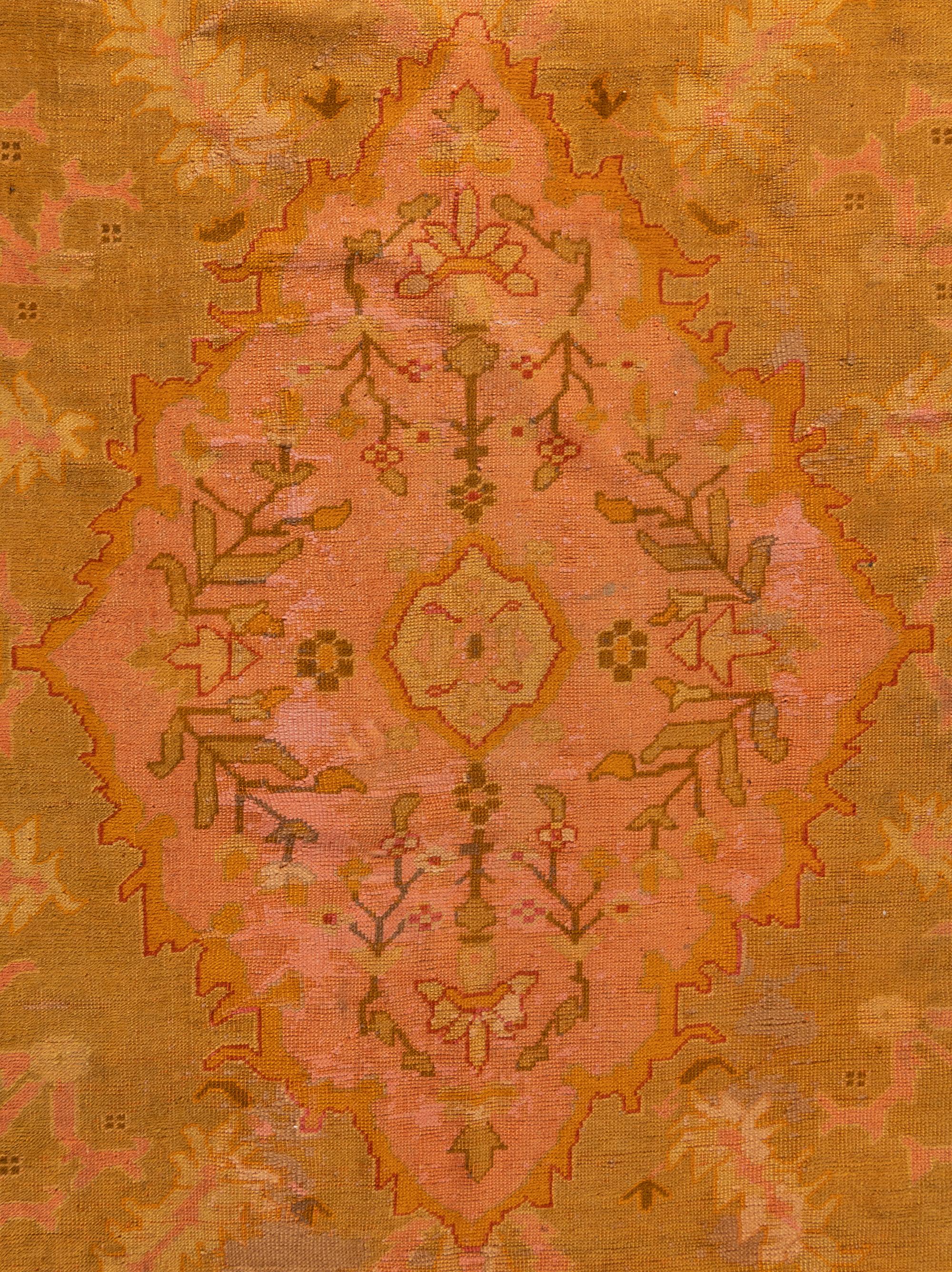 An Oushak Wool Rug