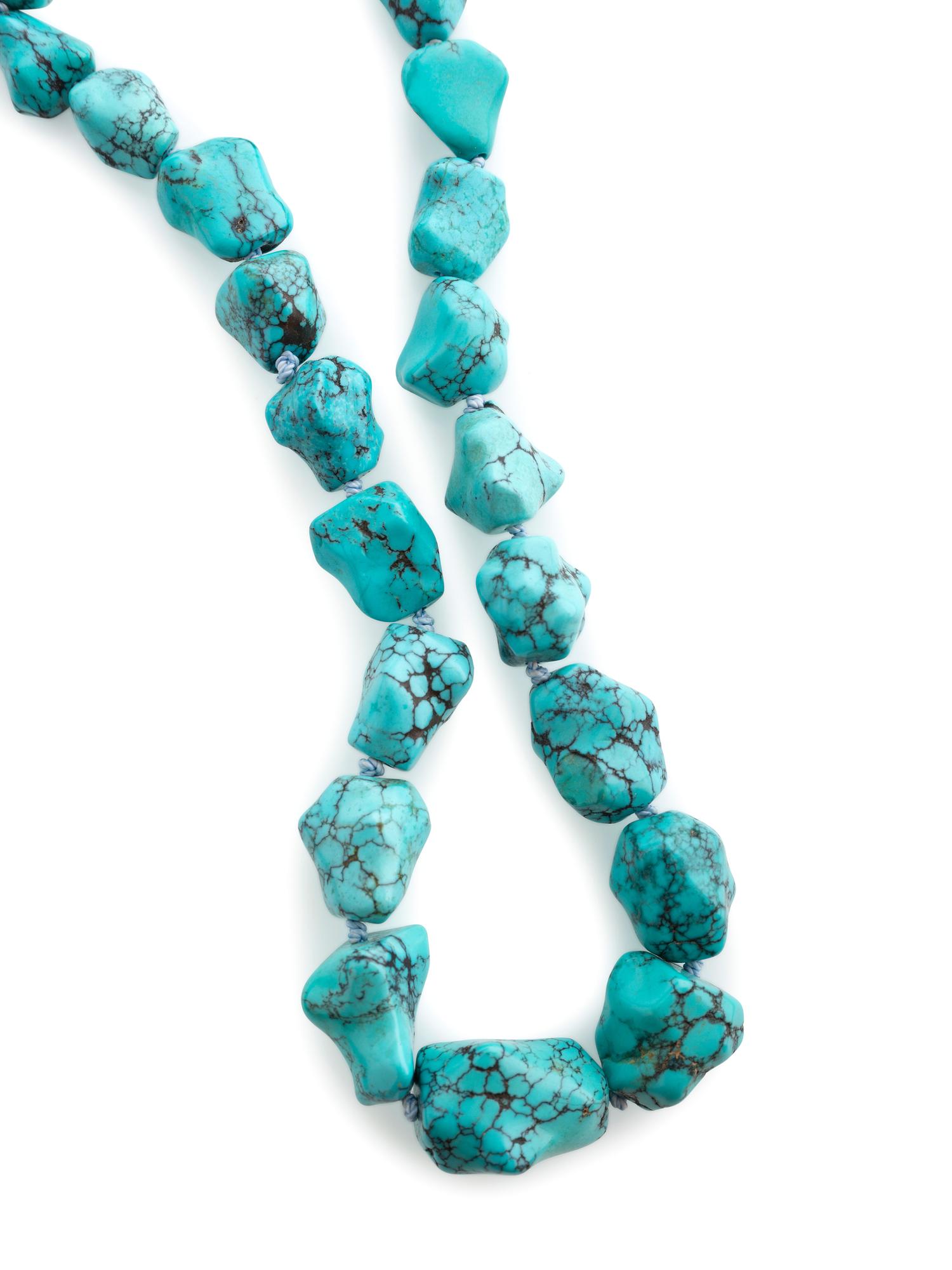 Southwestern-style Turquoise Nugget Necklaces