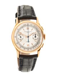 VACHERON & CONSTANTIN FOR GOBBI, REF. 4072 18K PINK GOLD CHRONOGRAPH WATCH