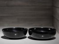 Blackware Pottery Bowls 1923-1925 and 1956-1965