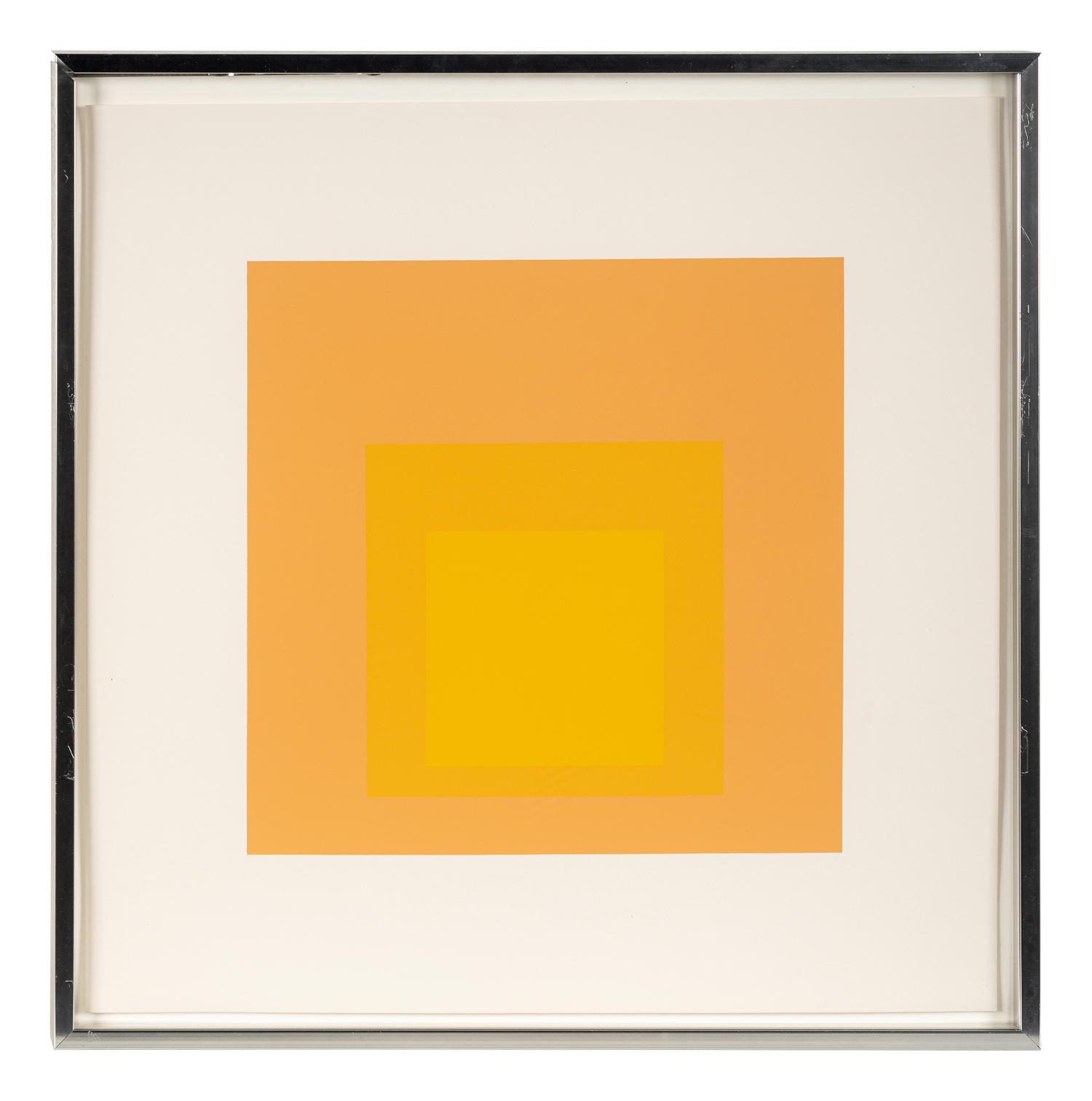 Homage to the Square (a group of nine from the portfolio of ten)