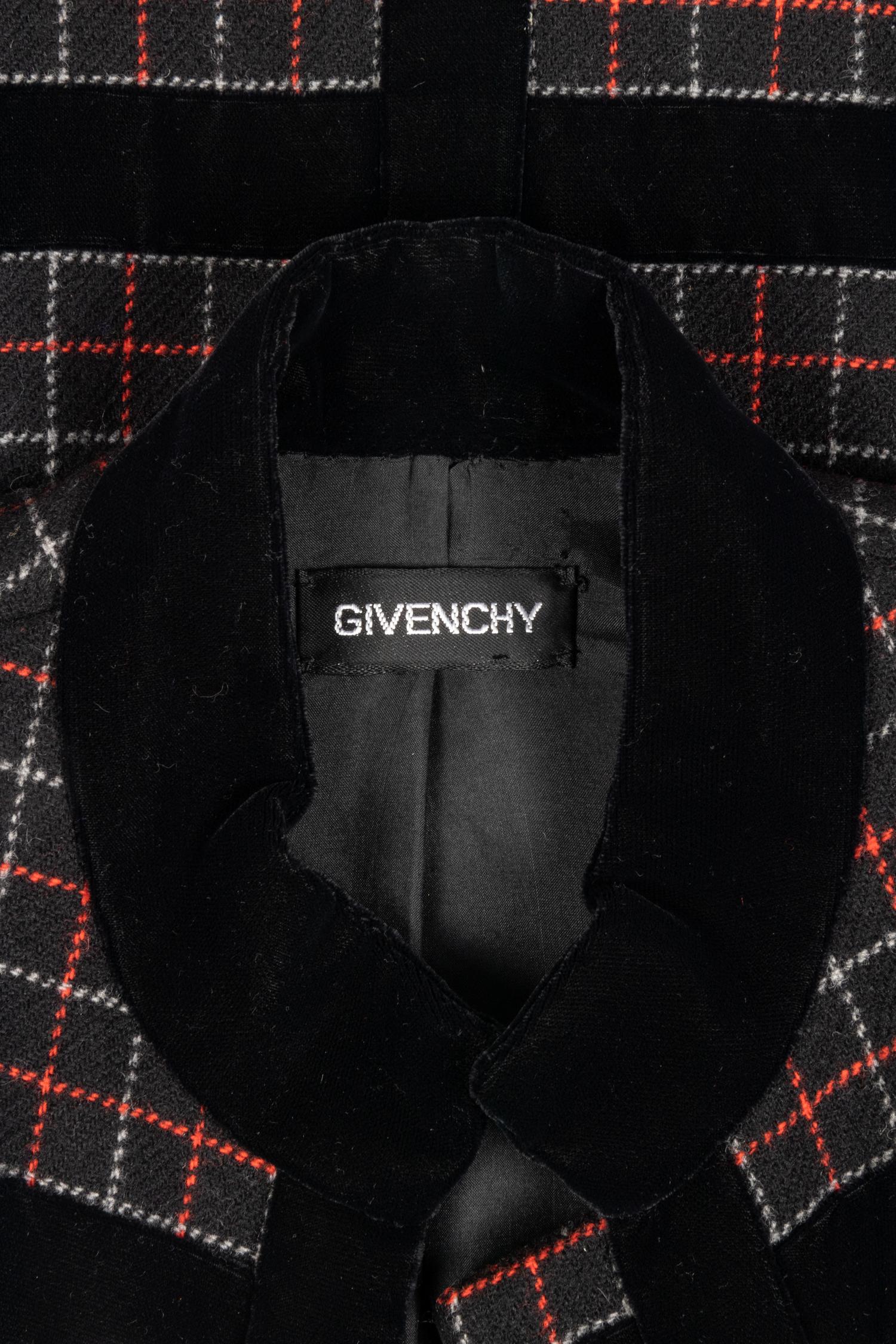 Givenchy Haute Couture Tartan Suit, Fall 1982