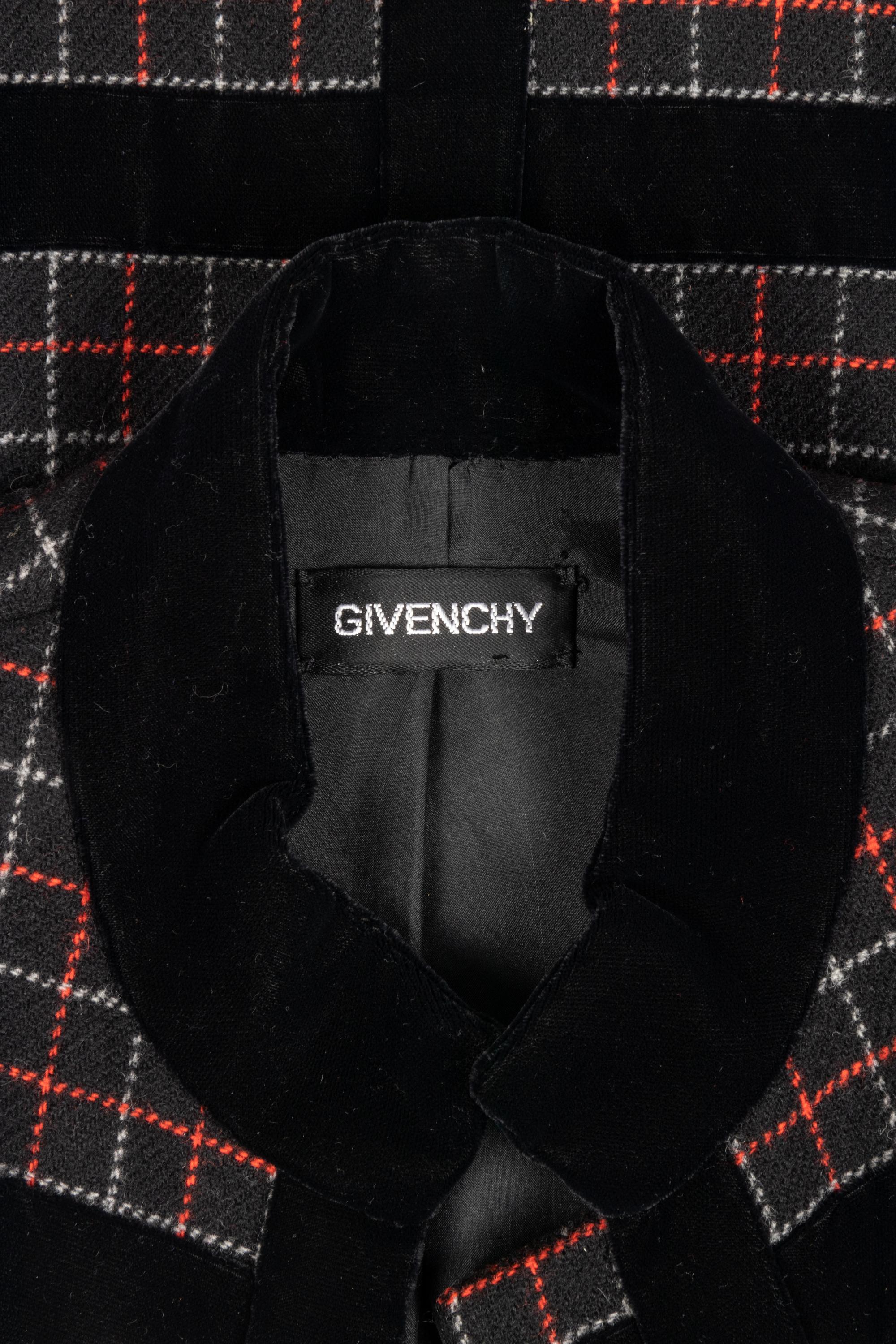 Givenchy Haute Couture Tartan Suit, Fall 1982