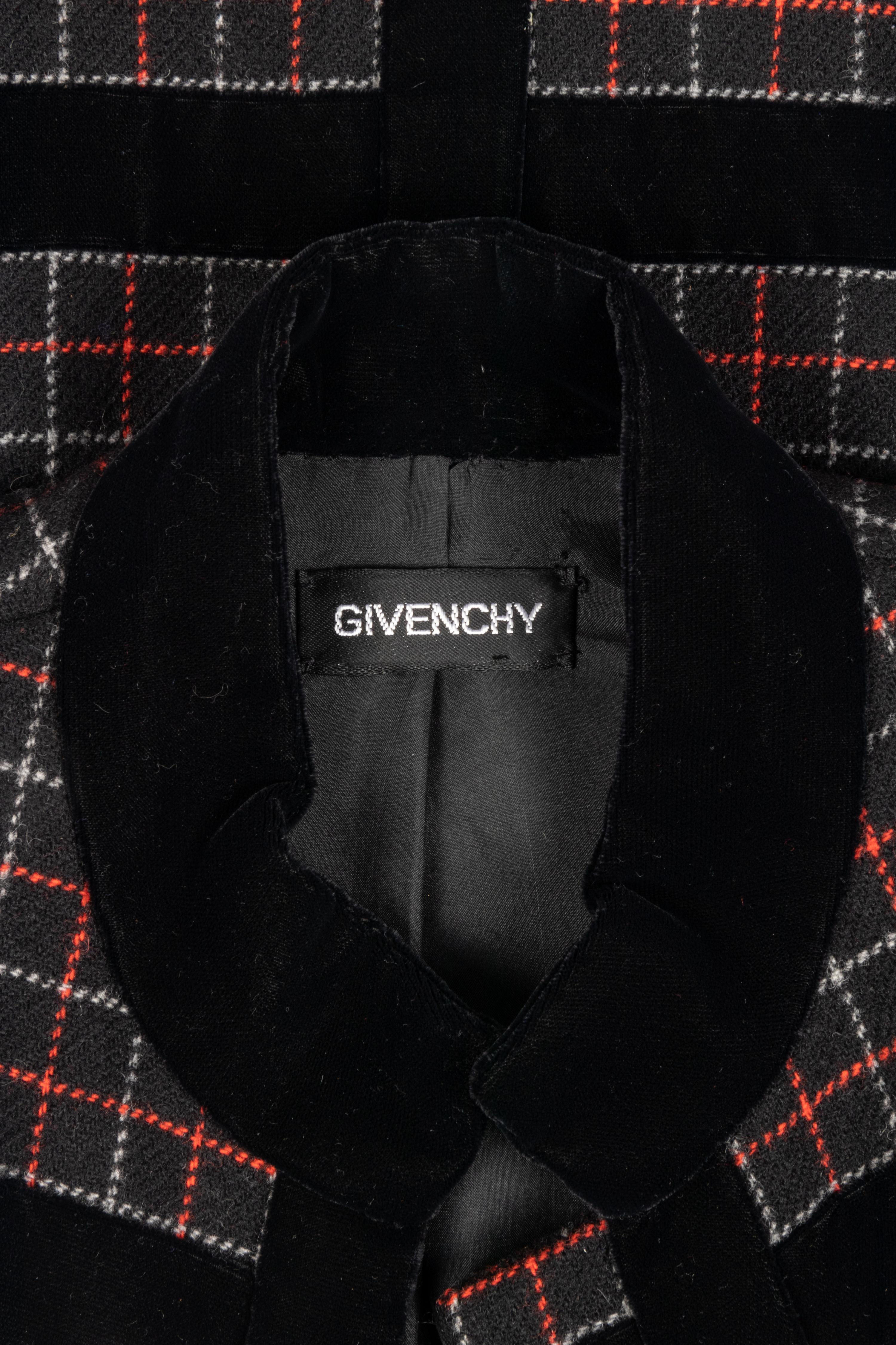 Givenchy Haute Couture Tartan Suit, Fall 1982