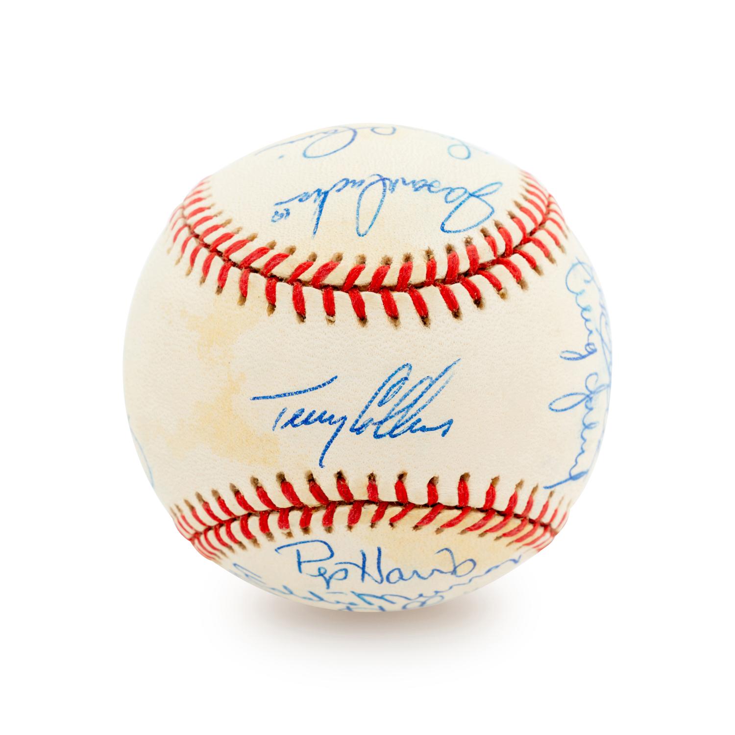 A Group of 19 Los Angeles Angels Signed Baseballs,