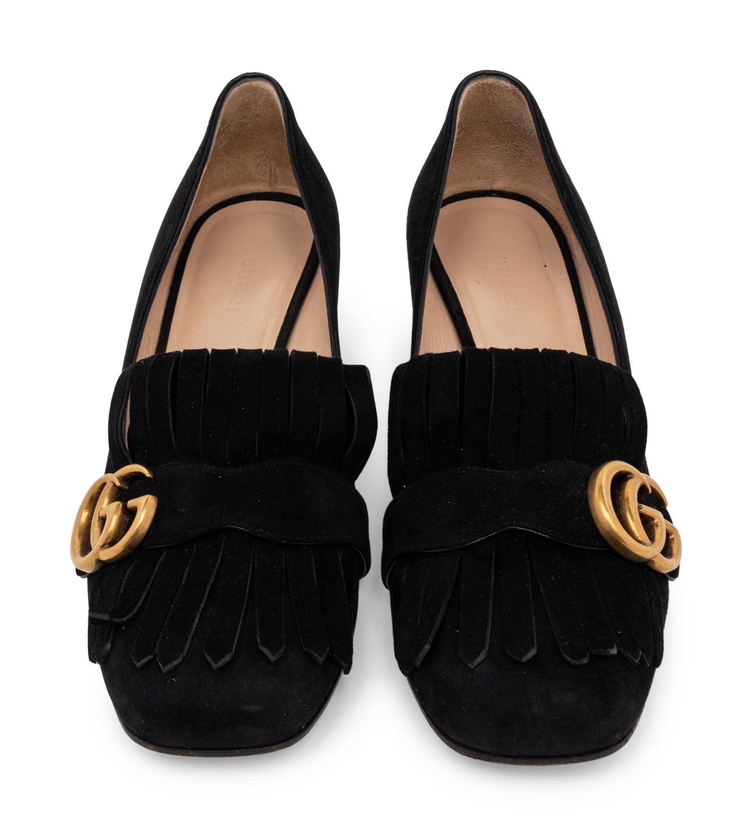 Gucci Suede Heels