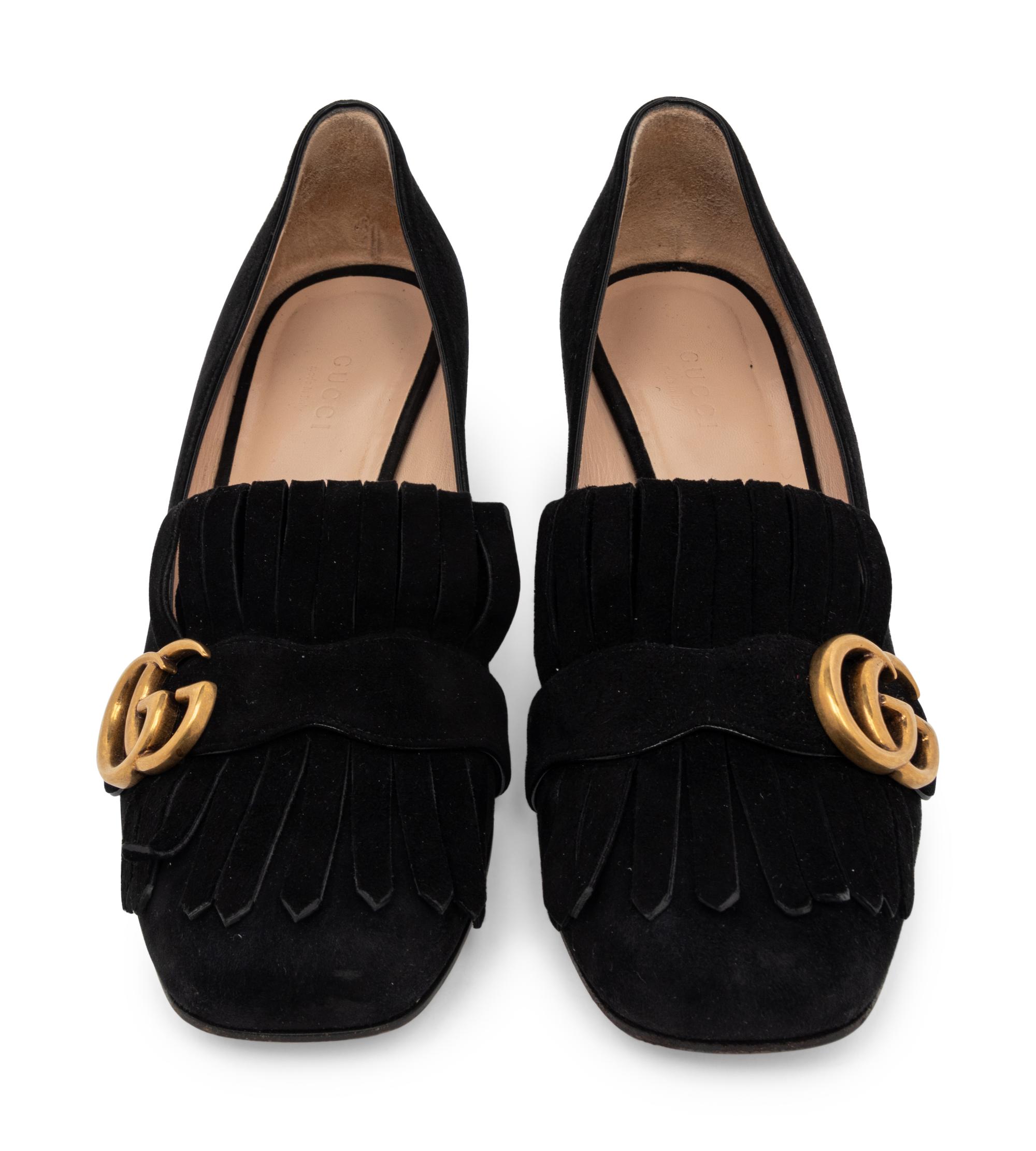 Gucci Suede Heels