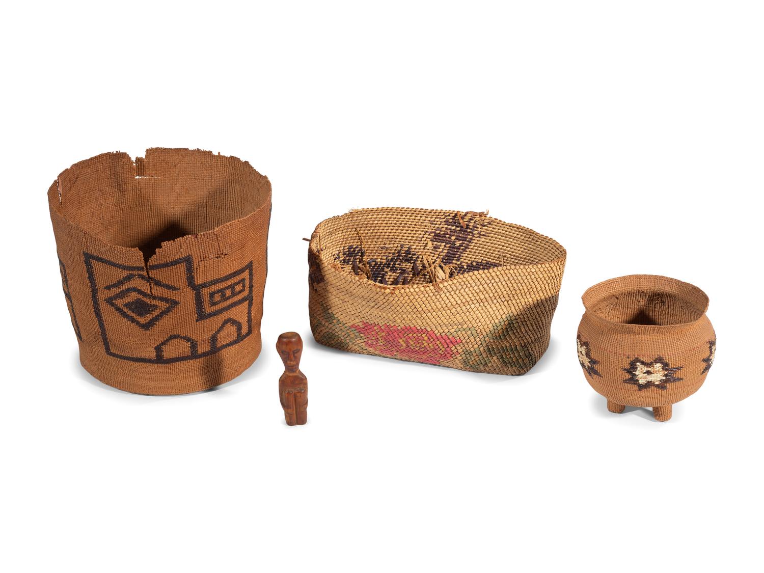 Tlingit and Makah Baskets