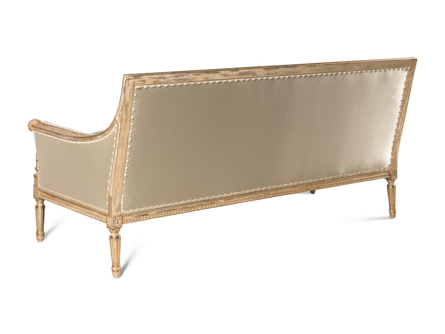 A Nancy Corzine Rateau Settee