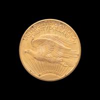 A 1924 Saint Gaudens $20 Gold Coin