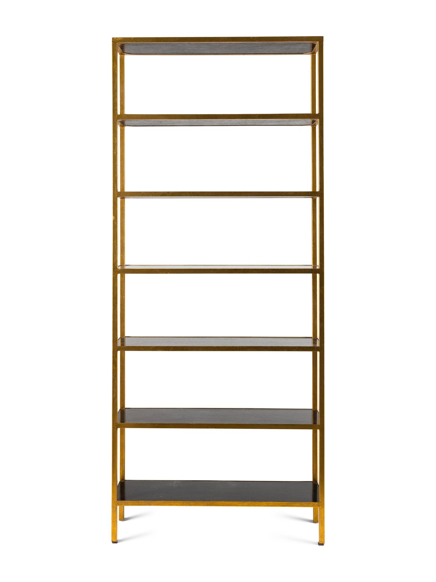 A Gilt Metal Étagère