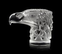 A Lalique Tête d'Aigle Paperweight