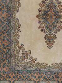 A Kirman Wool Rug