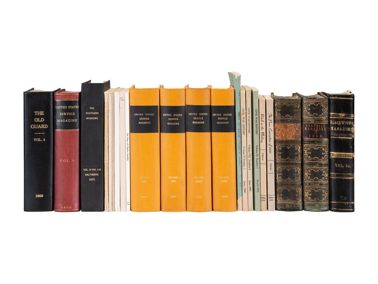 [CIVIL WAR]. Periodicals. A group of 30+ volumes. [With:] Papers Relating to The Treaty of Washington .