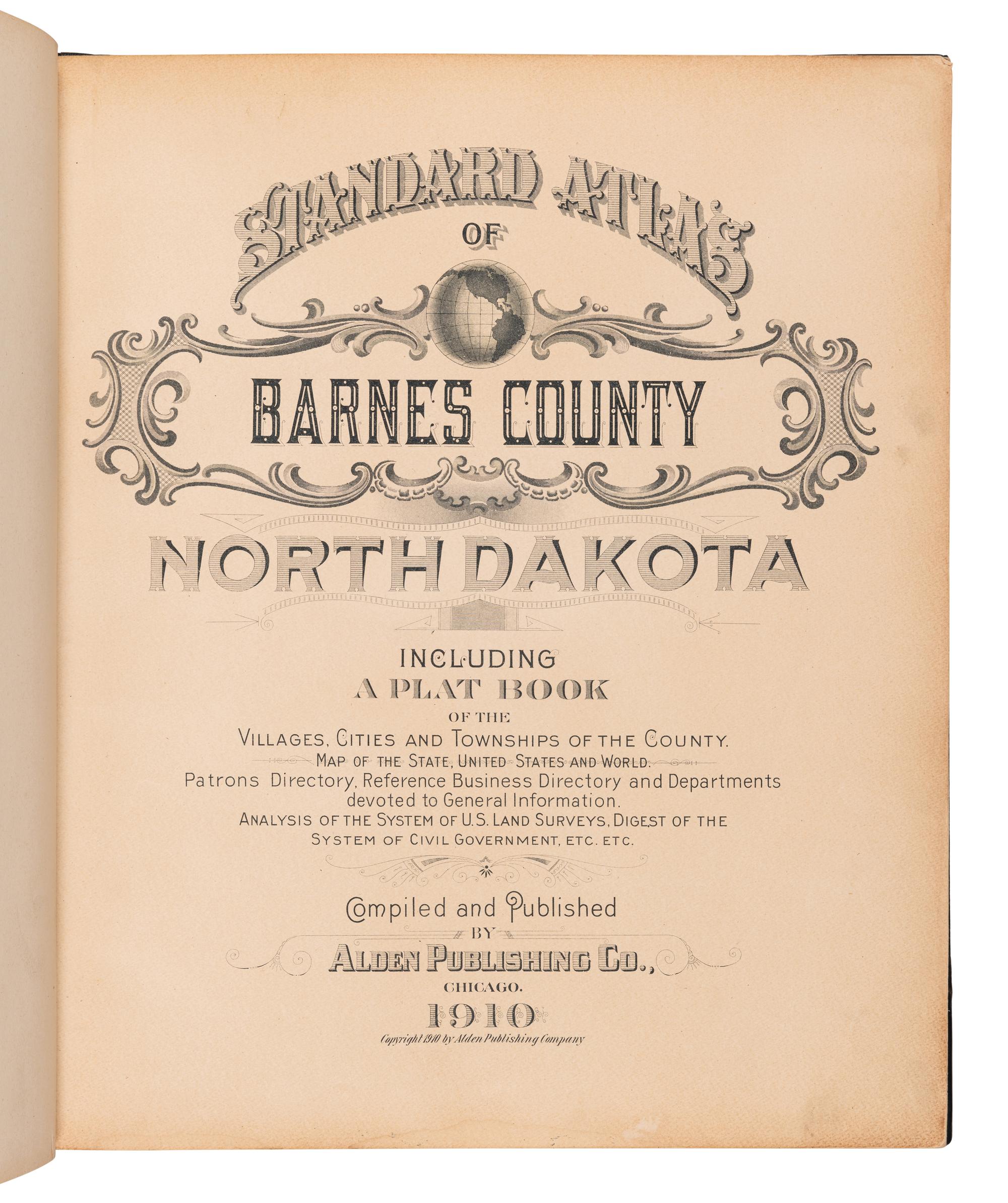 [ATLASES]. A group of 3 atlases, comprising: