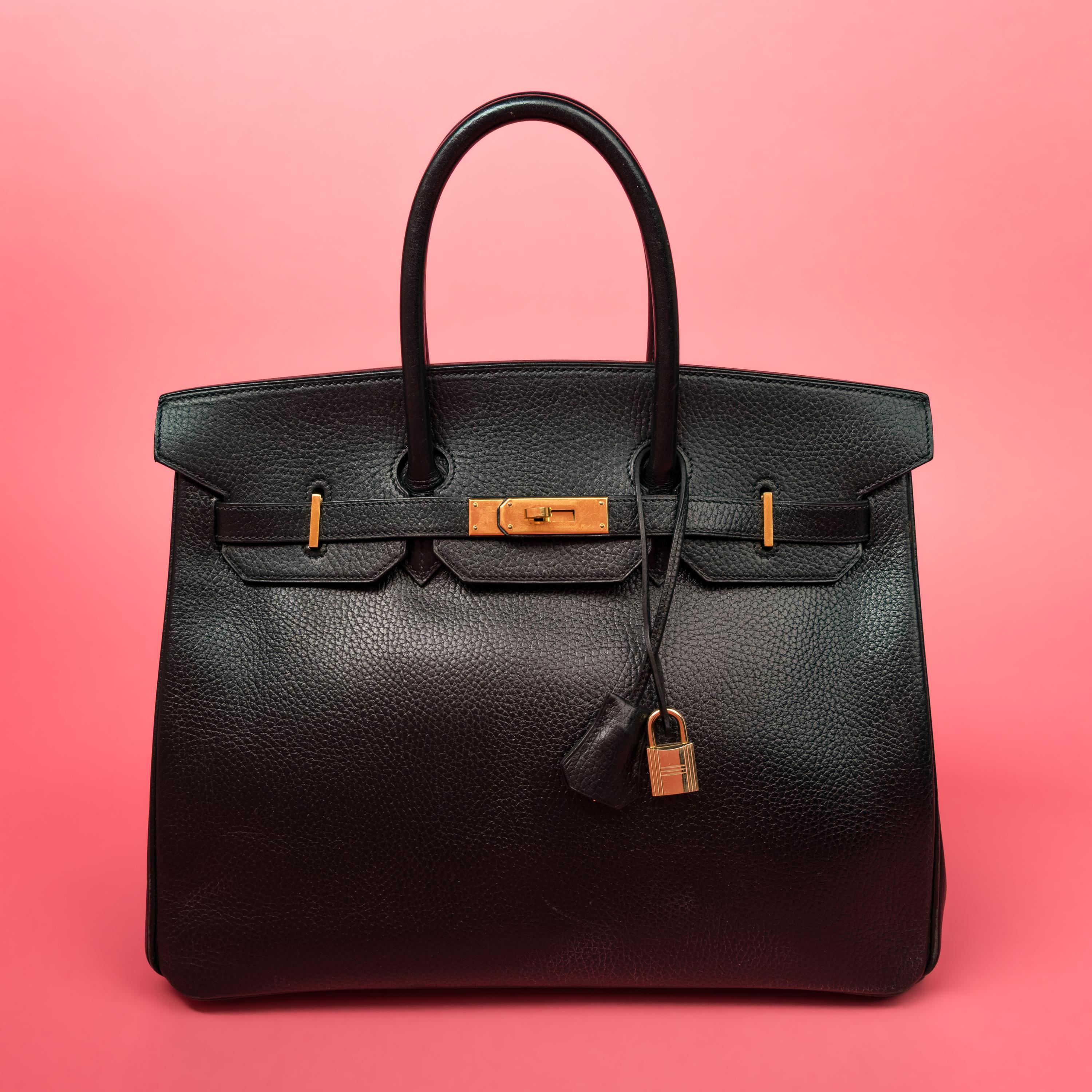 Hermès, Birkin 35 in Noir Togo