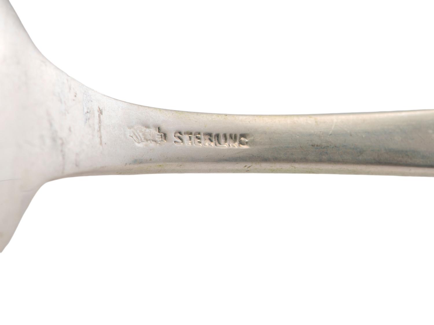 An American Silver Flatware Service