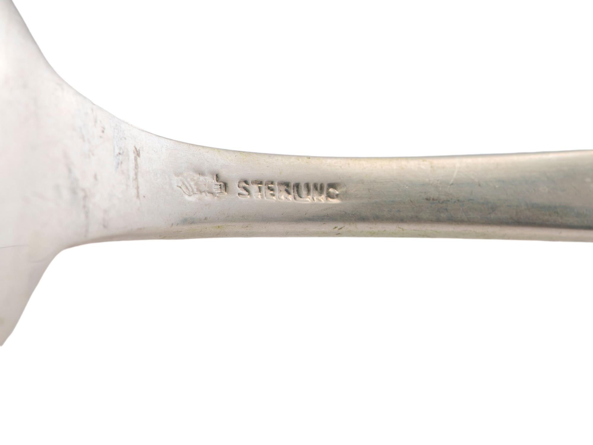 An American Silver Flatware Service