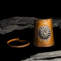 Navajo Copper Cuff Bracelets