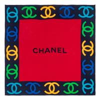 Five Chanel Silk Scarves