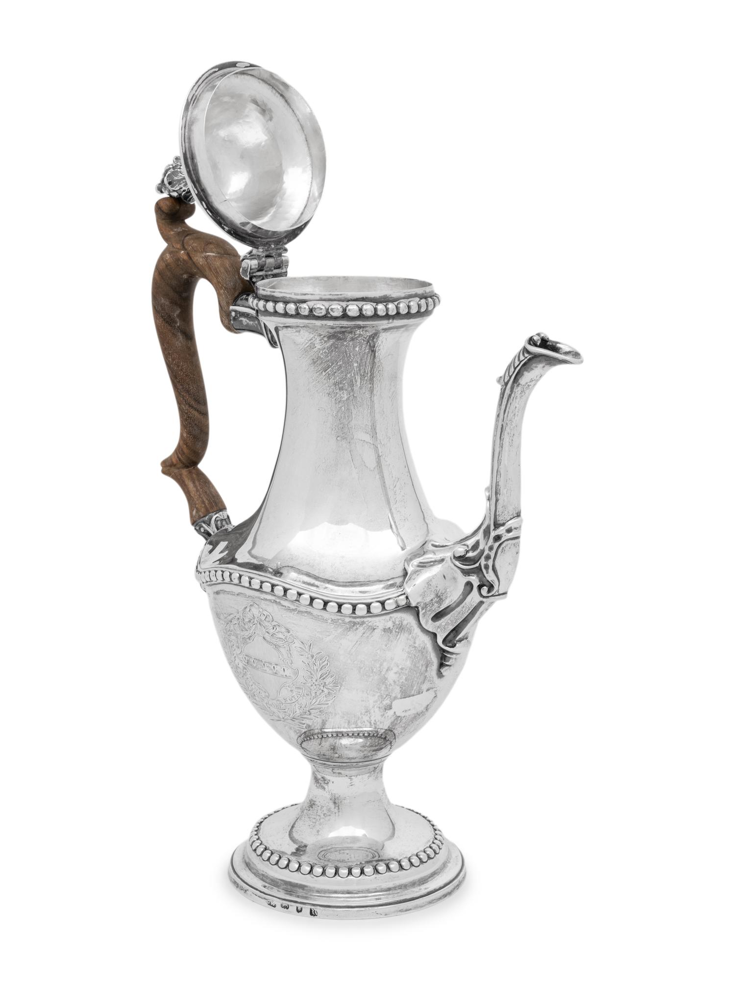 A George III Silver Coffee Pot