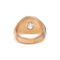 DIAMOND AND ENAMEL RING