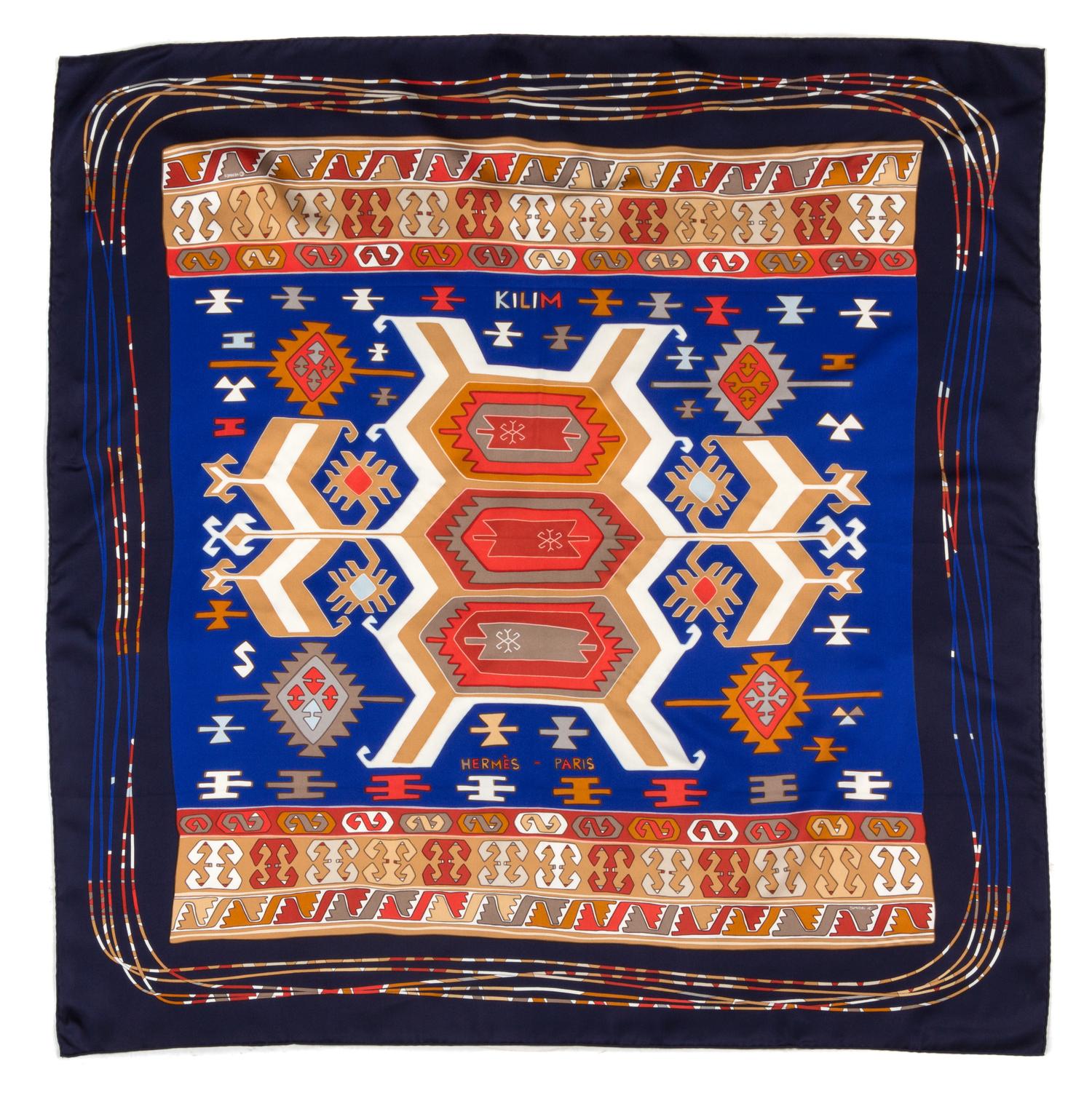 An Hermes 90cm Silk Scarf, 36" x 36"