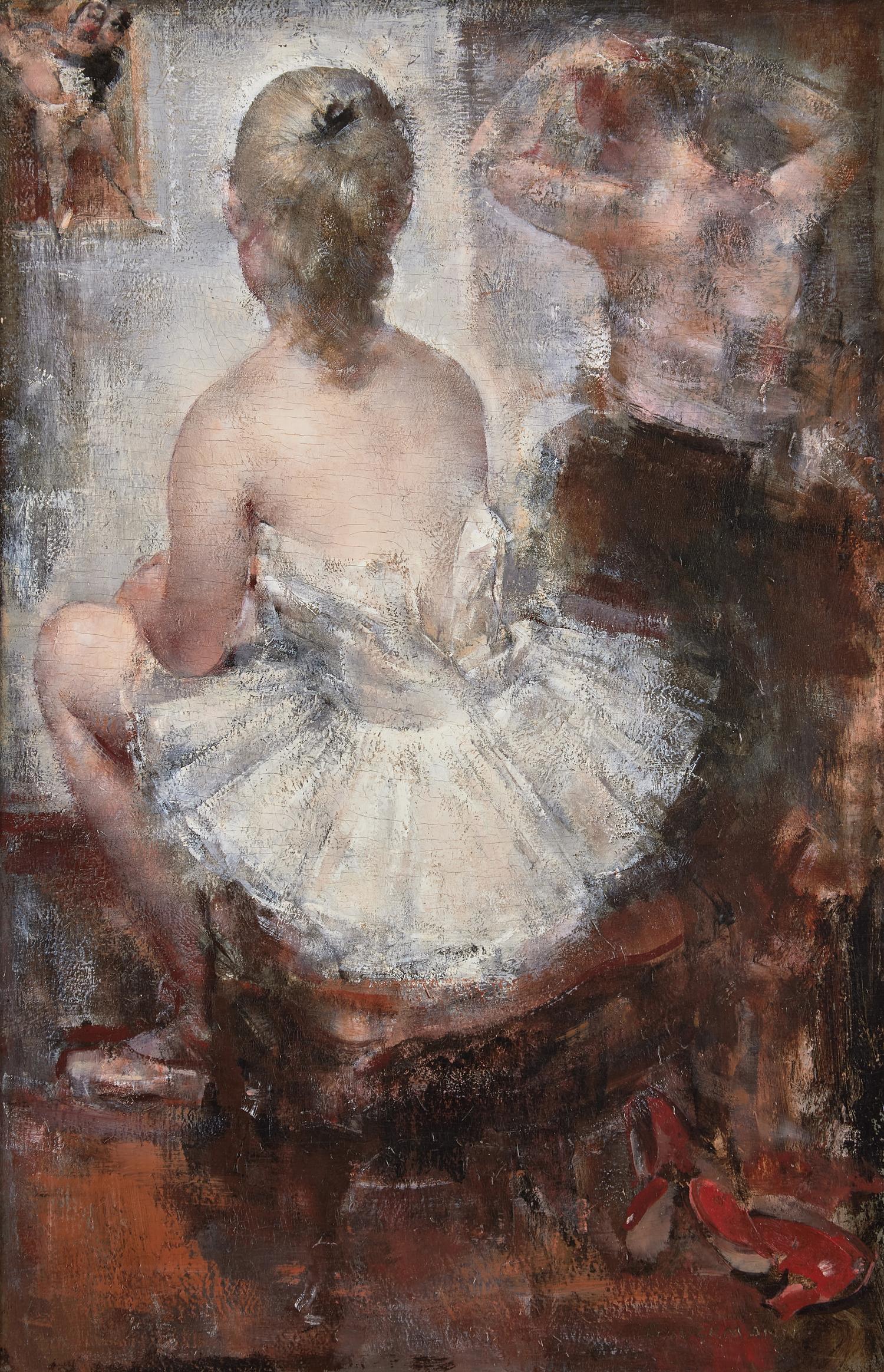Grigory Gluckmann (Belarusian, 1898-1973) — Seated Dancer