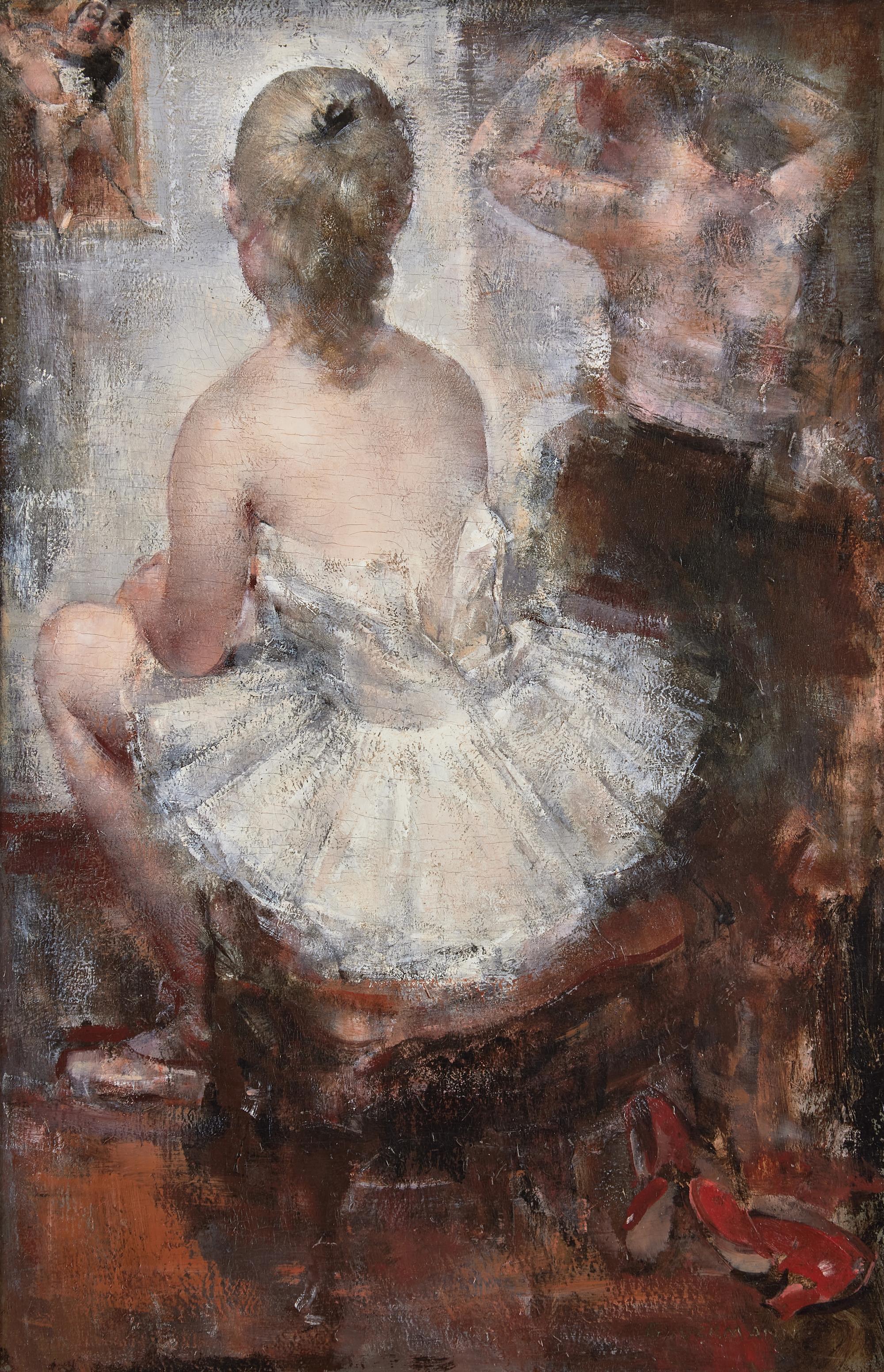 Grigory Gluckmann (Belarusian, 1898-1973) — Seated Dancer