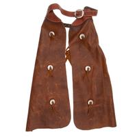 Lot of 8 Quick-Draw Arvo Ojala Pattern Holsters and One Pair Chaps