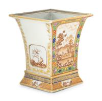 A Chinese Export Porcelain Bough Pot