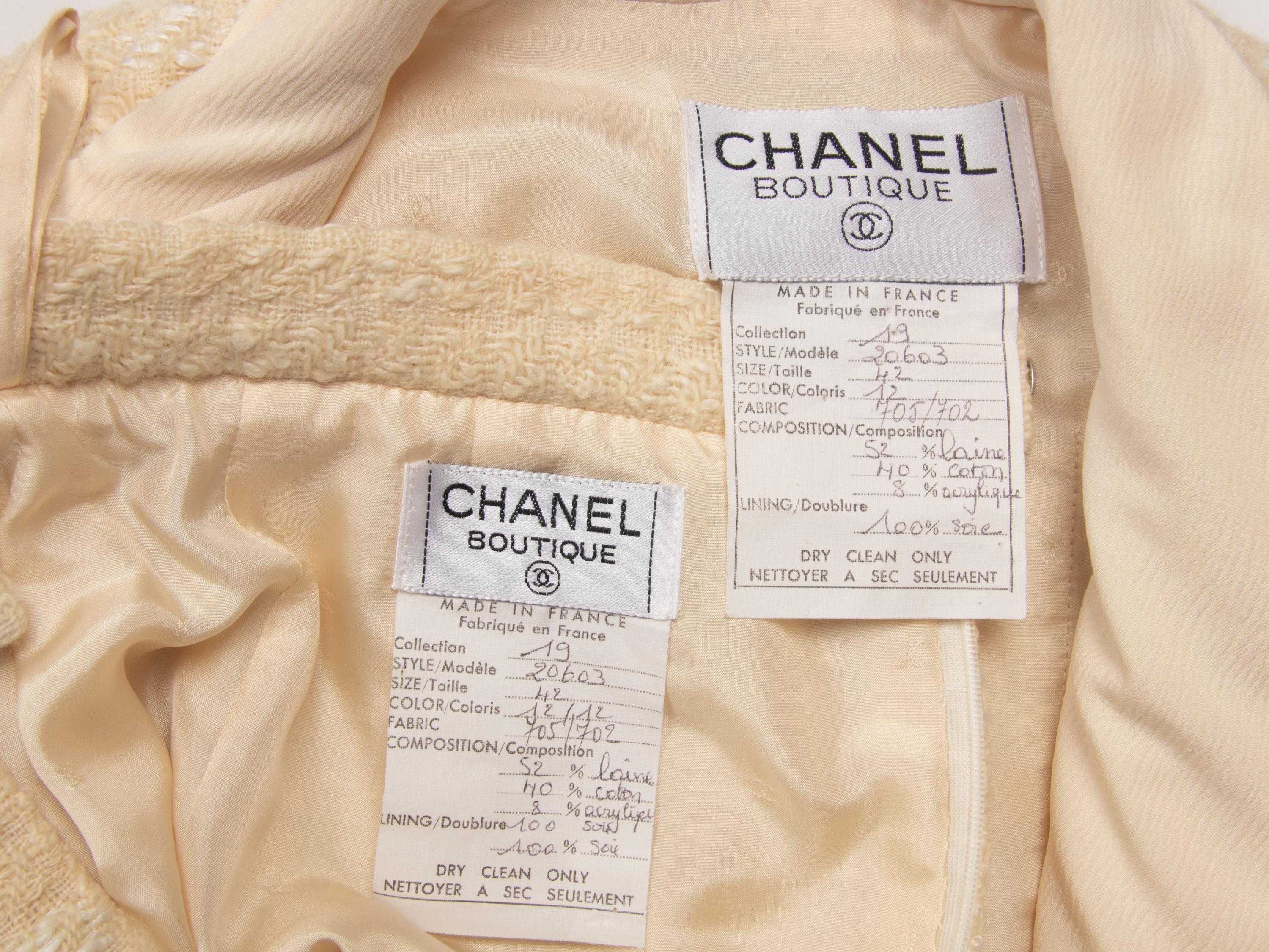 Chanel Tweed Skirt Suit