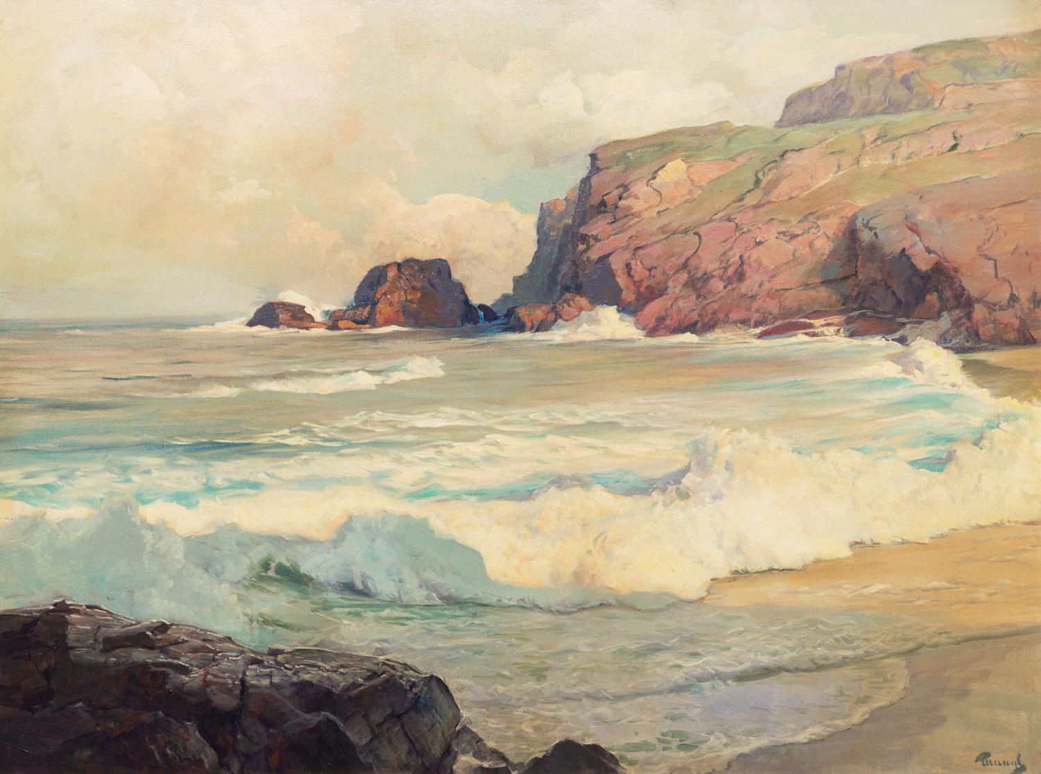 Frederich Judd Waugh, (American, 1861-1940), Land Locked