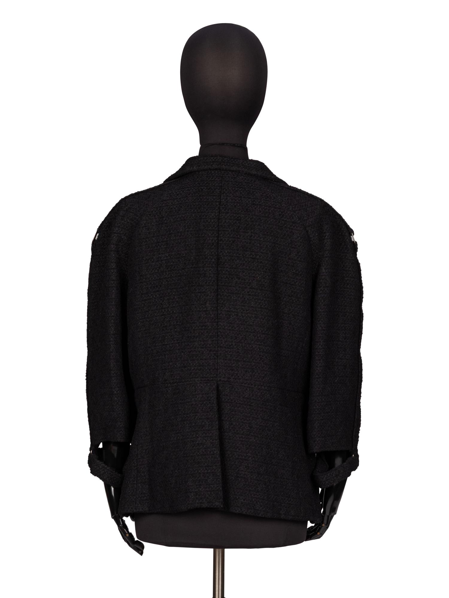 Chanel, Black Tweed Jacket