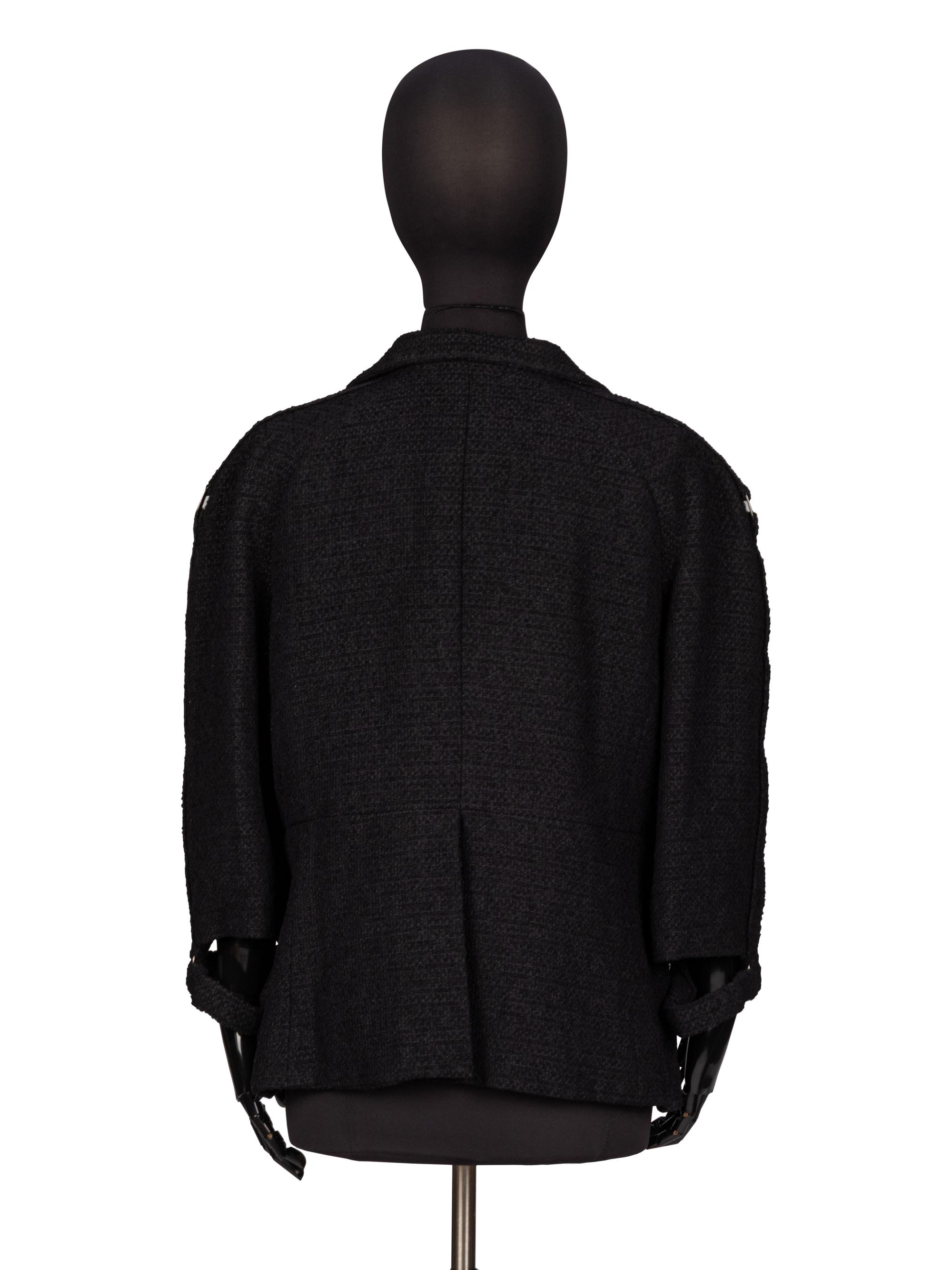 Chanel, Black Tweed Jacket