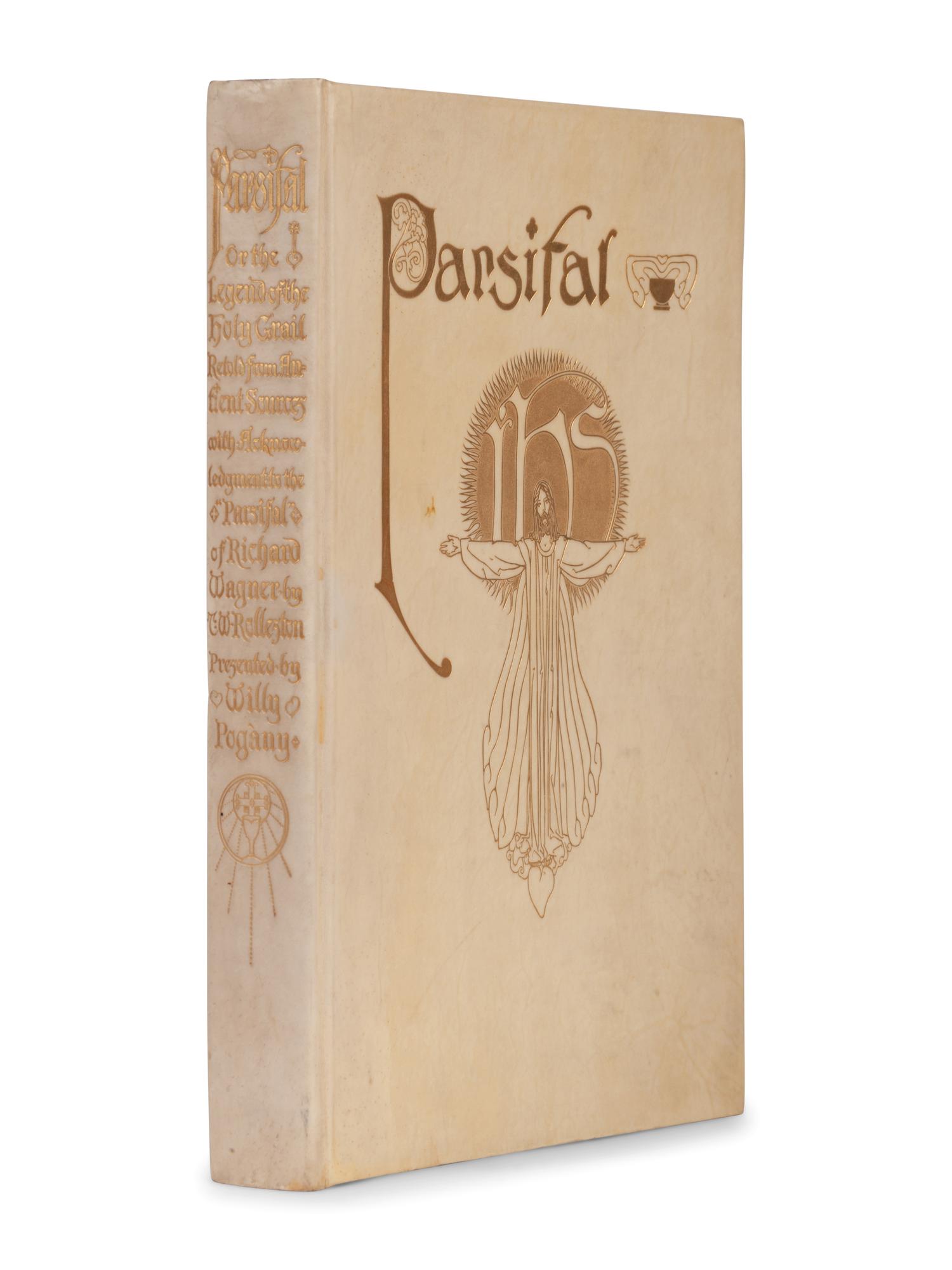 [WAGNER, Richard (1813-1883)]. – ROLLESTON, T.W. Parsifal or the Legend of the Holy Grail . Willy Pogany, illustrator. London: Harrap & Co., [1912].