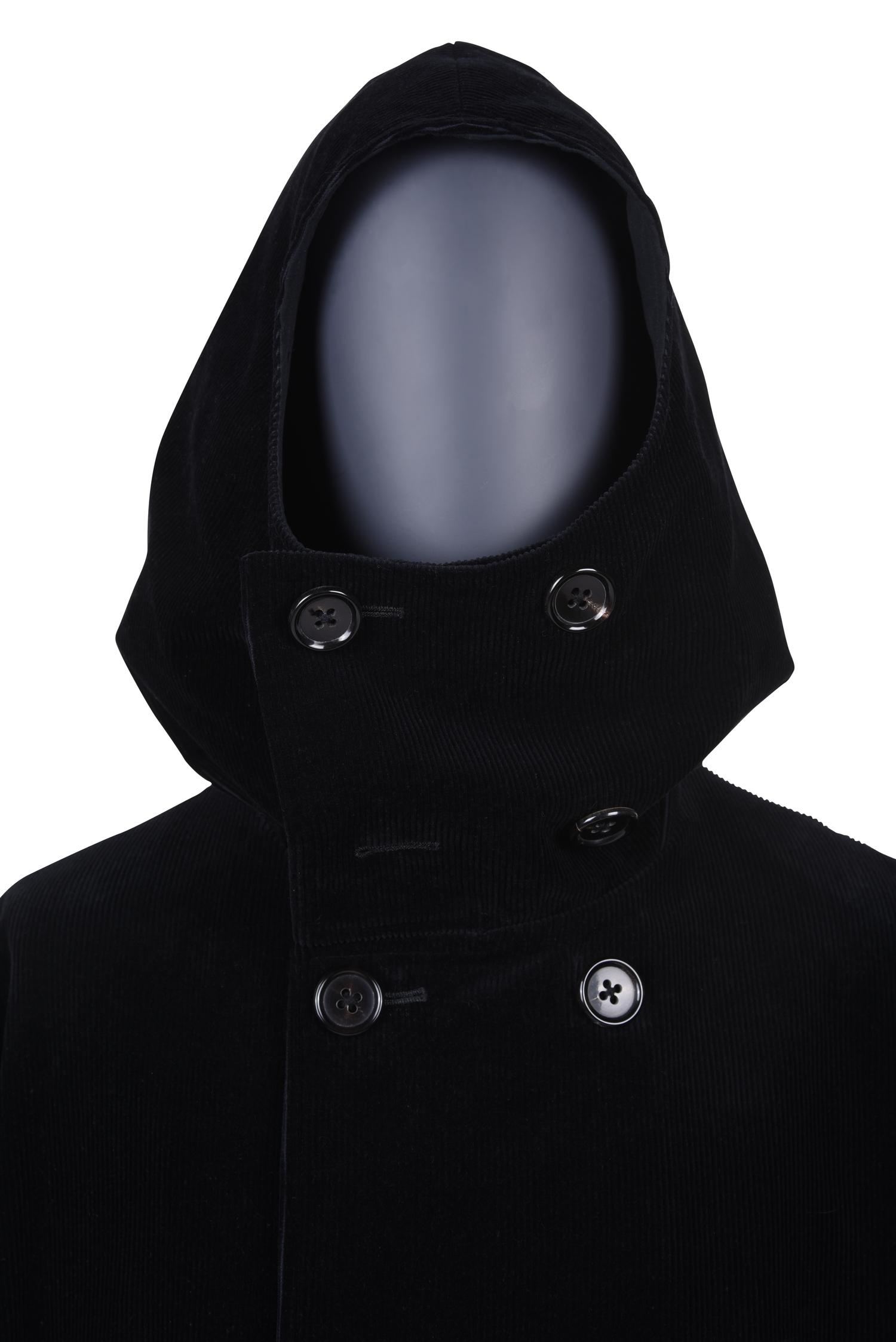 Yohji Yamamoto Men’s Oversized Corduroy Hooded Coat, 1980-2000s