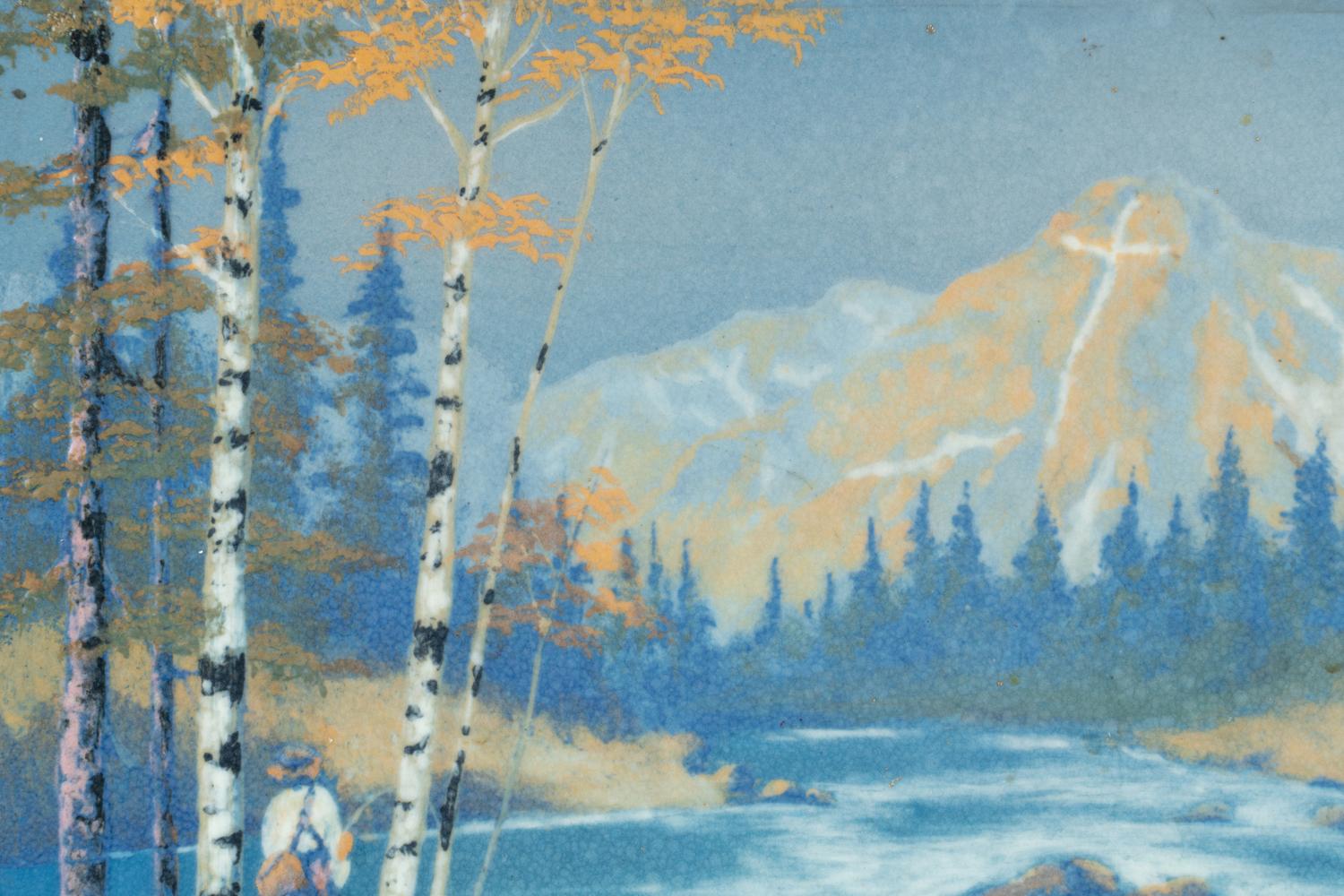 Vellum Landscape Plaque