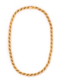 YELLOW GOLD NECKLACE