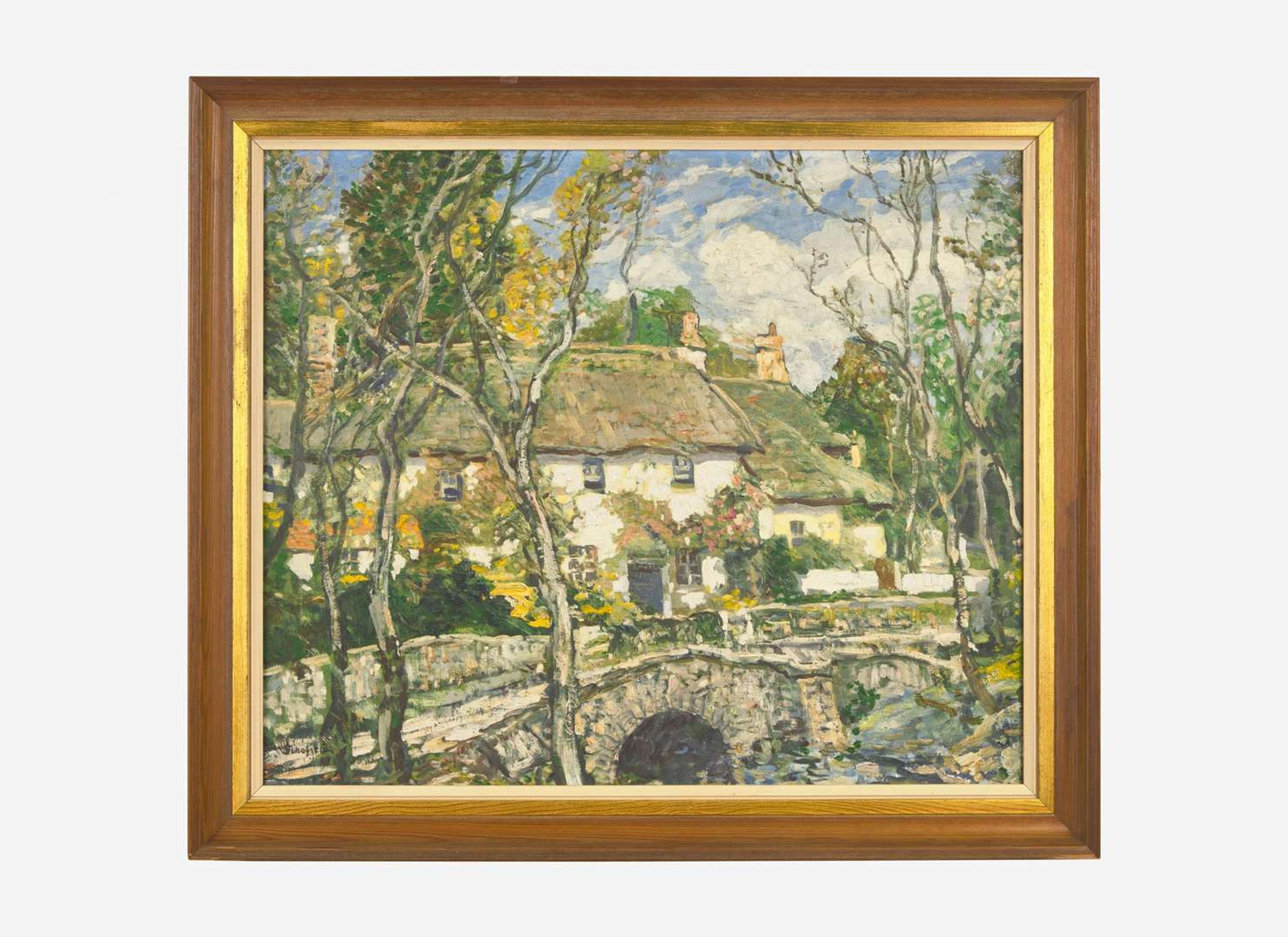 Walter Elmer Schofield (American, 1867-1944) - The Moat House