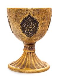 A Ceramic Chalice Height 6 1/2 inches. — 20TH CENTURY
